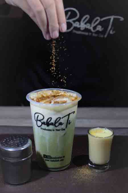 Matcha Cheese Brulee (Large) Babalati