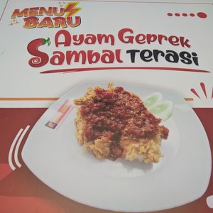 Paha Atas Ayam Geprek Sambal Terasi