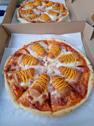 Pizza Regular Sausage Large