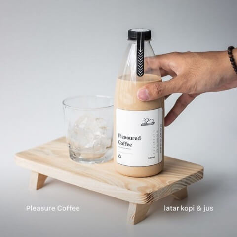 Pleasure Kopi 1 Lt Latar 